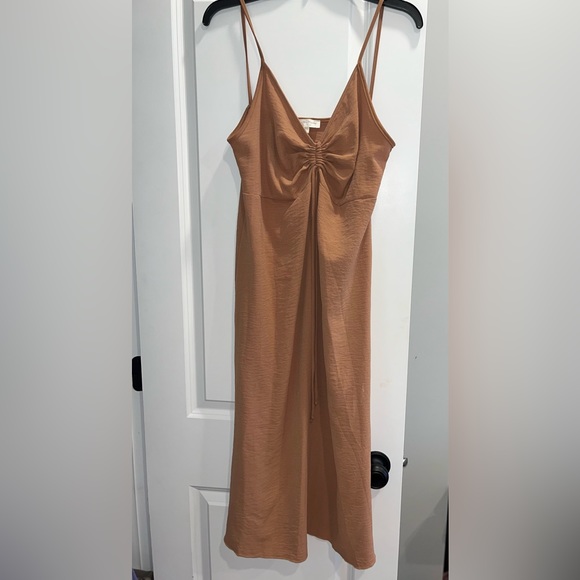 See You Monday Dresses & Skirts - See You Monday Rust Maxi Dress